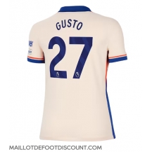 Maillot de football Réplique Chelsea Malo Gusto #27 Extérieur Femme 2024-25 Manche Courte