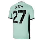 Maillot de football Réplique Chelsea Malo Gusto #27 Troisième 2023-24 Manche Courte