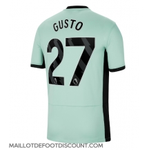 Maillot de football Réplique Chelsea Malo Gusto #27 Troisième 2023-24 Manche Courte