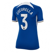 Maillot de football Réplique Chelsea Marc Cucurella #3 Domicile Femme 2023-24 Manche Courte