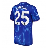 Maillot de football Réplique Chelsea Moises Caicedo #25 Domicile 2024-25 Manche Courte