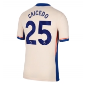 Maillot de football Réplique Chelsea Moises Caicedo #25 Extérieur 2024-25 Manche Courte