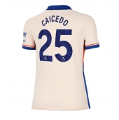 Maillot de football Réplique Chelsea Moises Caicedo #25 Extérieur Femme 2024-25 Manche Courte