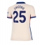 Maillot de football Réplique Chelsea Moises Caicedo #25 Extérieur Femme 2024-25 Manche Courte