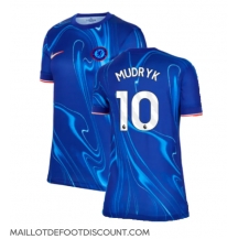 Maillot de football Réplique Chelsea Mykhailo Mudryk #10 Domicile Femme 2024-25 Manche Courte