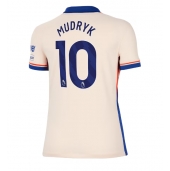 Maillot de football Réplique Chelsea Mykhailo Mudryk #10 Extérieur Femme 2024-25 Manche Courte