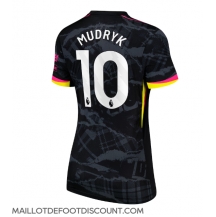 Maillot de football Réplique Chelsea Mykhailo Mudryk #10 Troisième Femme 2024-25 Manche Courte