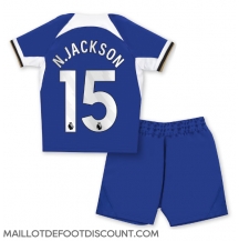 Maillot de football Réplique Chelsea Nicolas Jackson #15 Domicile Enfant 2023-24 Manche Courte (+ Pantalon court)