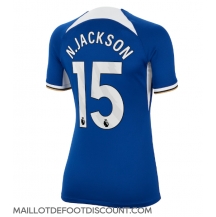 Maillot de football Réplique Chelsea Nicolas Jackson #15 Domicile Femme 2023-24 Manche Courte