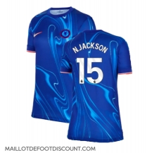 Maillot de football Réplique Chelsea Nicolas Jackson #15 Domicile Femme 2024-25 Manche Courte