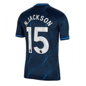 Maillot de football Réplique Chelsea Nicolas Jackson #15 Extérieur 2023-24 Manche Courte