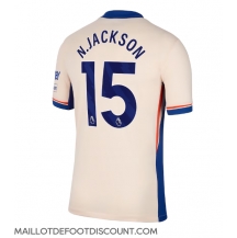 Maillot de football Réplique Chelsea Nicolas Jackson #15 Extérieur 2024-25 Manche Courte