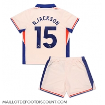 Maillot de football Réplique Chelsea Nicolas Jackson #15 Extérieur Enfant 2024-25 Manche Courte (+ Pantalon court)