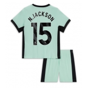 Maillot de football Réplique Chelsea Nicolas Jackson #15 Troisième Enfant 2023-24 Manche Courte (+ Pantalon court)