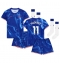 Maillot de football Réplique Chelsea Noni Madueke #11 Domicile Enfant 2024-25 Manche Courte (+ Pantalon court)