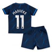 Maillot de football Réplique Chelsea Noni Madueke #11 Extérieur Enfant 2023-24 Manche Courte (+ Pantalon court)