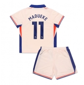 Maillot de football Réplique Chelsea Noni Madueke #11 Extérieur Enfant 2024-25 Manche Courte (+ Pantalon court)