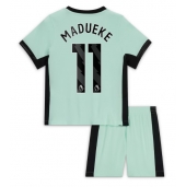 Maillot de football Réplique Chelsea Noni Madueke #11 Troisième Enfant 2023-24 Manche Courte (+ Pantalon court)