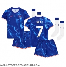 Maillot de football Réplique Chelsea Pedro Neto #7 Domicile Enfant 2024-25 Manche Courte (+ Pantalon court)