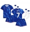 Maillot de football Réplique Chelsea Pedro Neto #7 Domicile Enfant 2024-25 Manche Courte (+ Pantalon court)