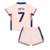 Maillot de football Réplique Chelsea Pedro Neto #7 Extérieur Enfant 2024-25 Manche Courte (+ Pantalon court)