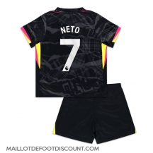 Maillot de football Réplique Chelsea Pedro Neto #7 Troisième Enfant 2024-25 Manche Courte (+ Pantalon court)