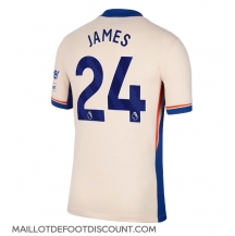 Maillot de football Réplique Chelsea Reece James #24 Extérieur 2024-25 Manche Courte