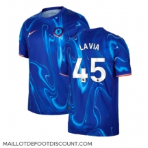 Maillot de football Réplique Chelsea Romeo Lavia #45 Domicile 2024-25 Manche Courte