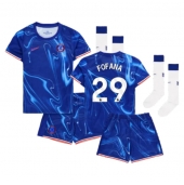 Maillot de football Réplique Chelsea Wesley Fofana #29 Domicile Enfant 2024-25 Manche Courte (+ Pantalon court)