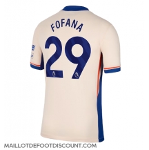 Maillot de football Réplique Chelsea Wesley Fofana #29 Extérieur 2024-25 Manche Courte