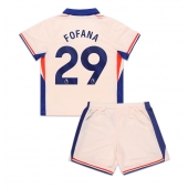 Maillot de football Réplique Chelsea Wesley Fofana #29 Extérieur Enfant 2024-25 Manche Courte (+ Pantalon court)