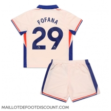 Maillot de football Réplique Chelsea Wesley Fofana #29 Extérieur Enfant 2024-25 Manche Courte (+ Pantalon court)