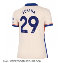 Maillot de football Réplique Chelsea Wesley Fofana #29 Extérieur Femme 2024-25 Manche Courte