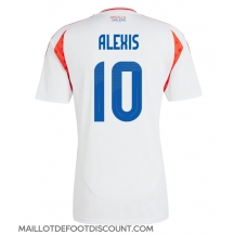 Maillot de football Réplique Chili Alexis Sanchez #10 Extérieur Copa America 2024 Manche Courte