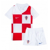 Maillot de football Réplique Croatie Domicile Enfant Europe 2024 Manche Courte (+ Pantalon court)