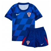 Maillot de football Réplique Croatie Extérieur Enfant Europe 2024 Manche Courte (+ Pantalon court)