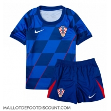 Maillot de football Réplique Croatie Extérieur Enfant Europe 2024 Manche Courte (+ Pantalon court)