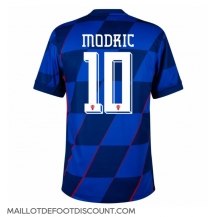 Maillot de football Réplique Croatie Luka Modric #10 Extérieur Europe 2024 Manche Courte