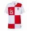 Maillot de football Réplique Croatie Mario Pasalic #15 Domicile Europe 2024 Manche Courte