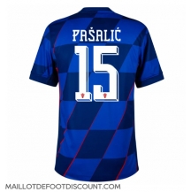 Maillot de football Réplique Croatie Mario Pasalic #15 Extérieur Europe 2024 Manche Courte