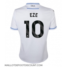 Maillot de football Réplique Crystal Palace Eberechi Eze #10 Extérieur 2023-24 Manche Courte