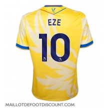 Maillot de football Réplique Crystal Palace Eberechi Eze #10 Extérieur 2024-25 Manche Courte