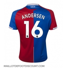 Maillot de football Réplique Crystal Palace Joachim Andersen #16 Domicile 2023-24 Manche Courte