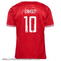 Maillot de football Réplique Danemark Christian Eriksen #10 Domicile Europe 2024 Manche Courte