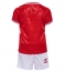 Maillot de football Réplique Danemark Domicile Enfant Europe 2024 Manche Courte (+ Pantalon court)