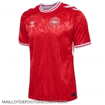 Maillot de football Réplique Danemark Domicile Europe 2024 Manche Courte