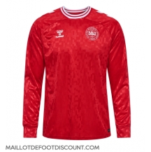 Maillot de football Réplique Danemark Domicile Europe 2024 Manche Longue