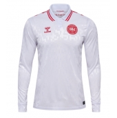 Maillot de football Réplique Danemark Extérieur Europe 2024 Manche Longue