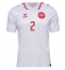 Maillot de football Réplique Danemark Joachim Andersen #2 Extérieur Europe 2024 Manche Courte