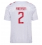 Maillot de football Réplique Danemark Joachim Andersen #2 Extérieur Europe 2024 Manche Courte